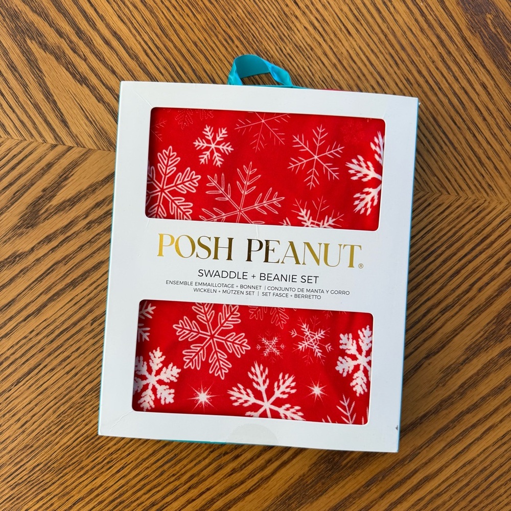 NEW POSH PEANUT Swaddle - Snowflake